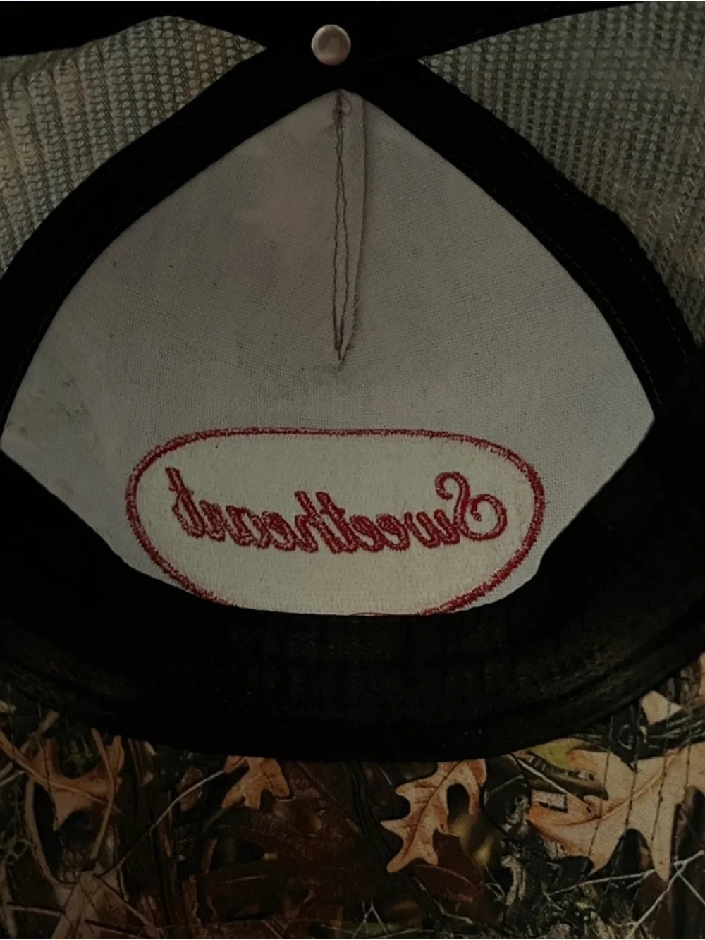 Camo “Sweetheart” Baseball Cap/hat - Brown & Green